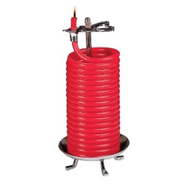 Standalone 80 Hour Red Cinnamon scented Coil Candle ST2026 - main